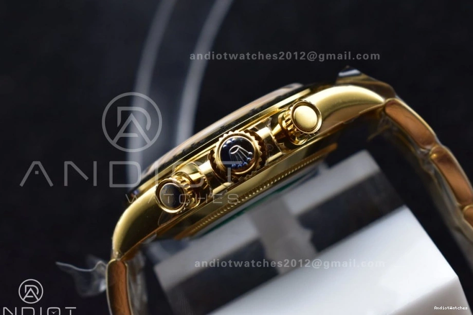 761 BTF YG 116508 Bracelet Black Daytona SA Best Dial on Edition 1:1 YG FreshLook 0723